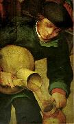 Pieter Bruegel detalj fran bondbrollopet USA oil painting artist